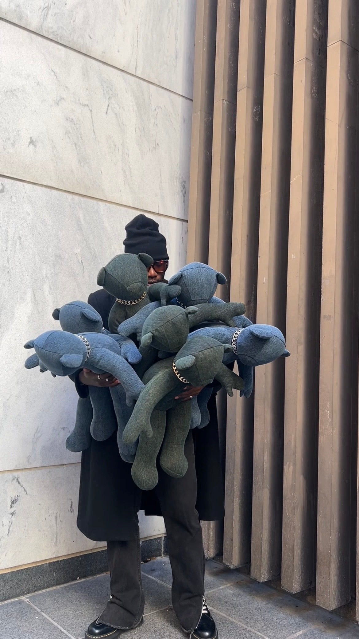 Denim Mini Teddy 1